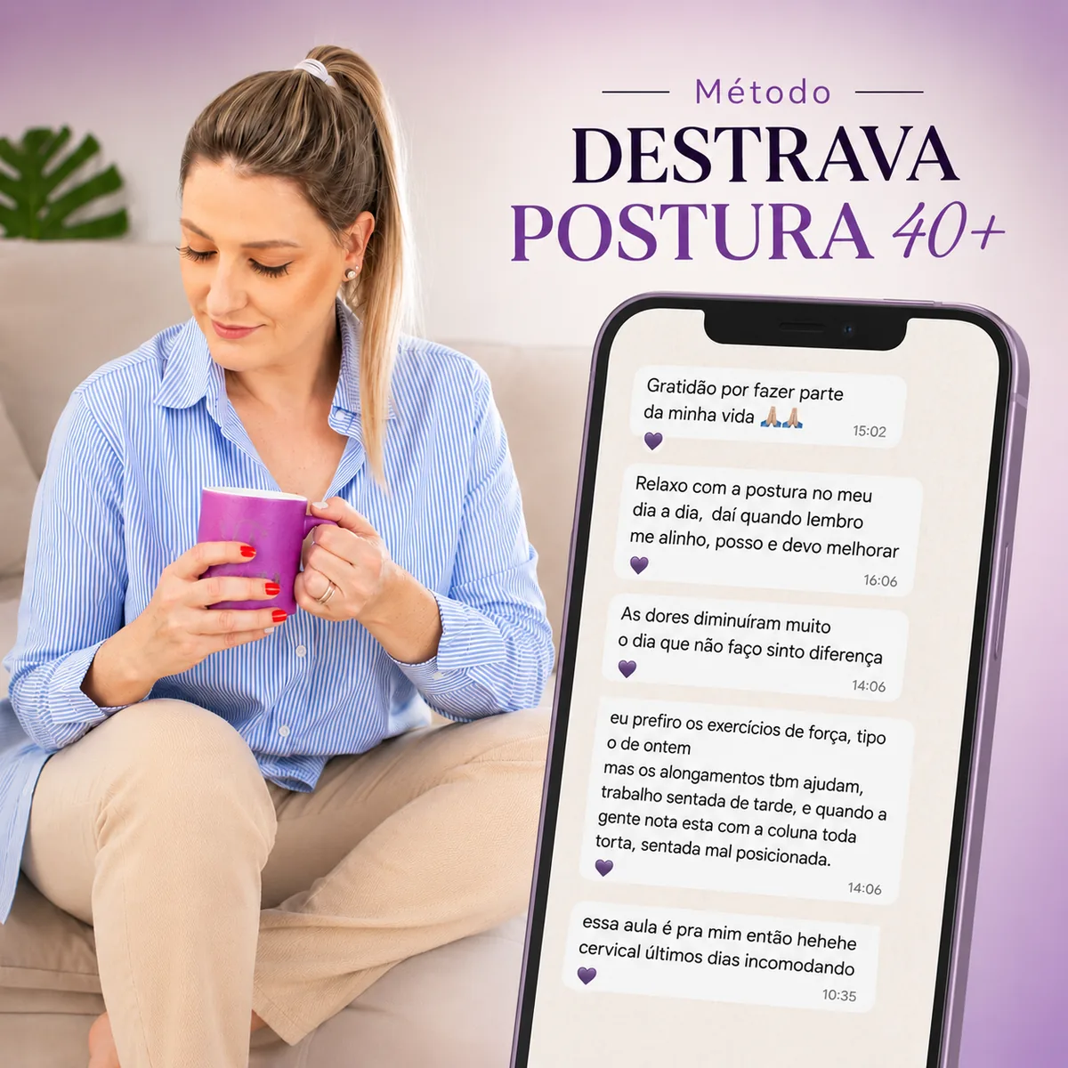 Depoimentos de alunas